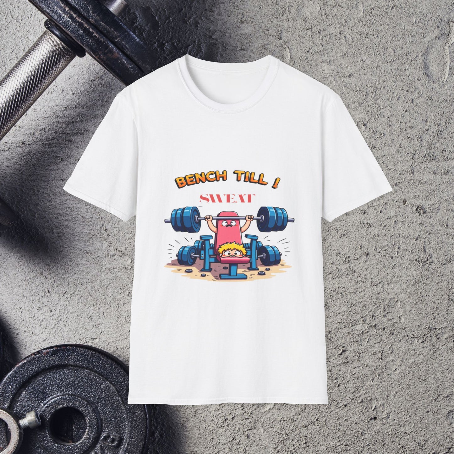 Bench Press Blues. T-Shirt