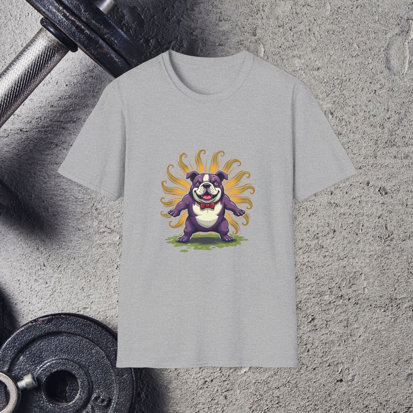 Bulldog Yoga. T-Shirt