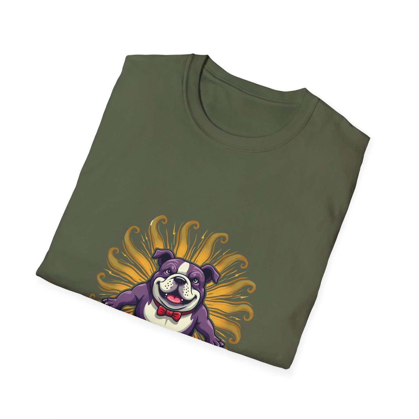 Bulldog Yoga. T-Shirt