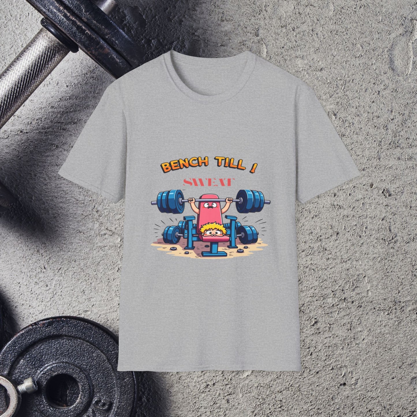 Bench Press Blues. T-Shirt