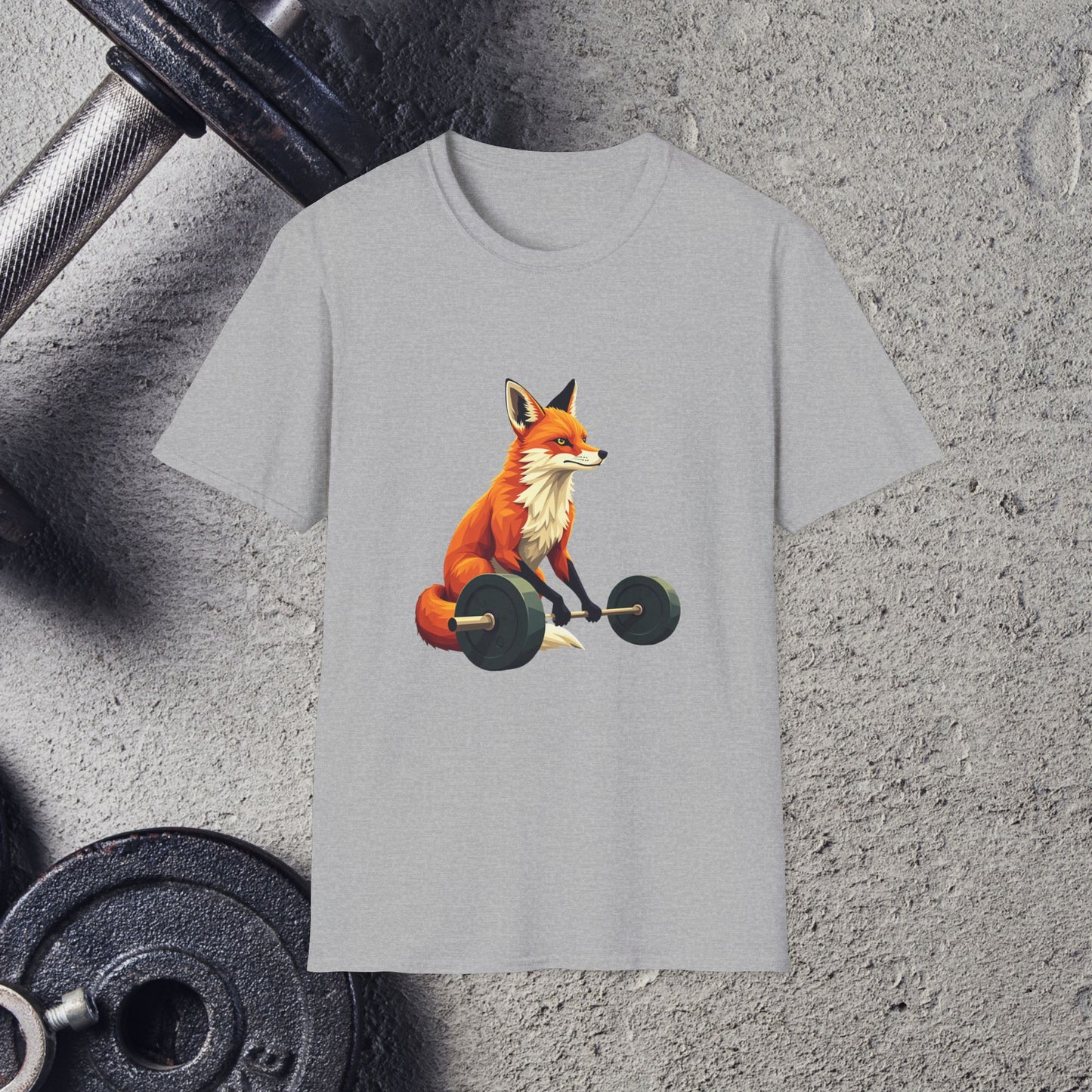 Retro Fox. T-Shirt