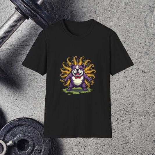 Bulldog Yoga. T-Shirt