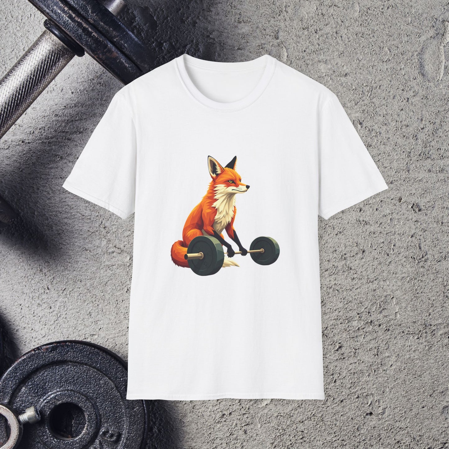 Retro Fox. T-Shirt