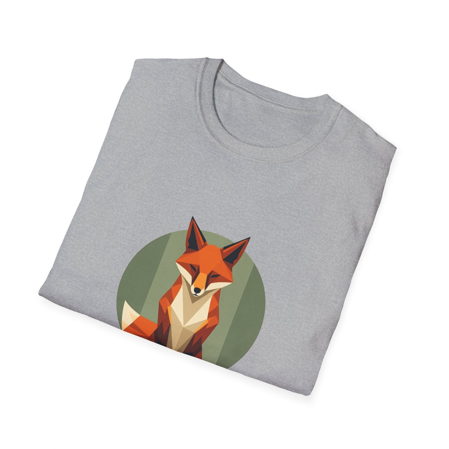 Meditating Fox.T-Shirt