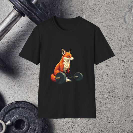 Retro Fox. T-Shirt