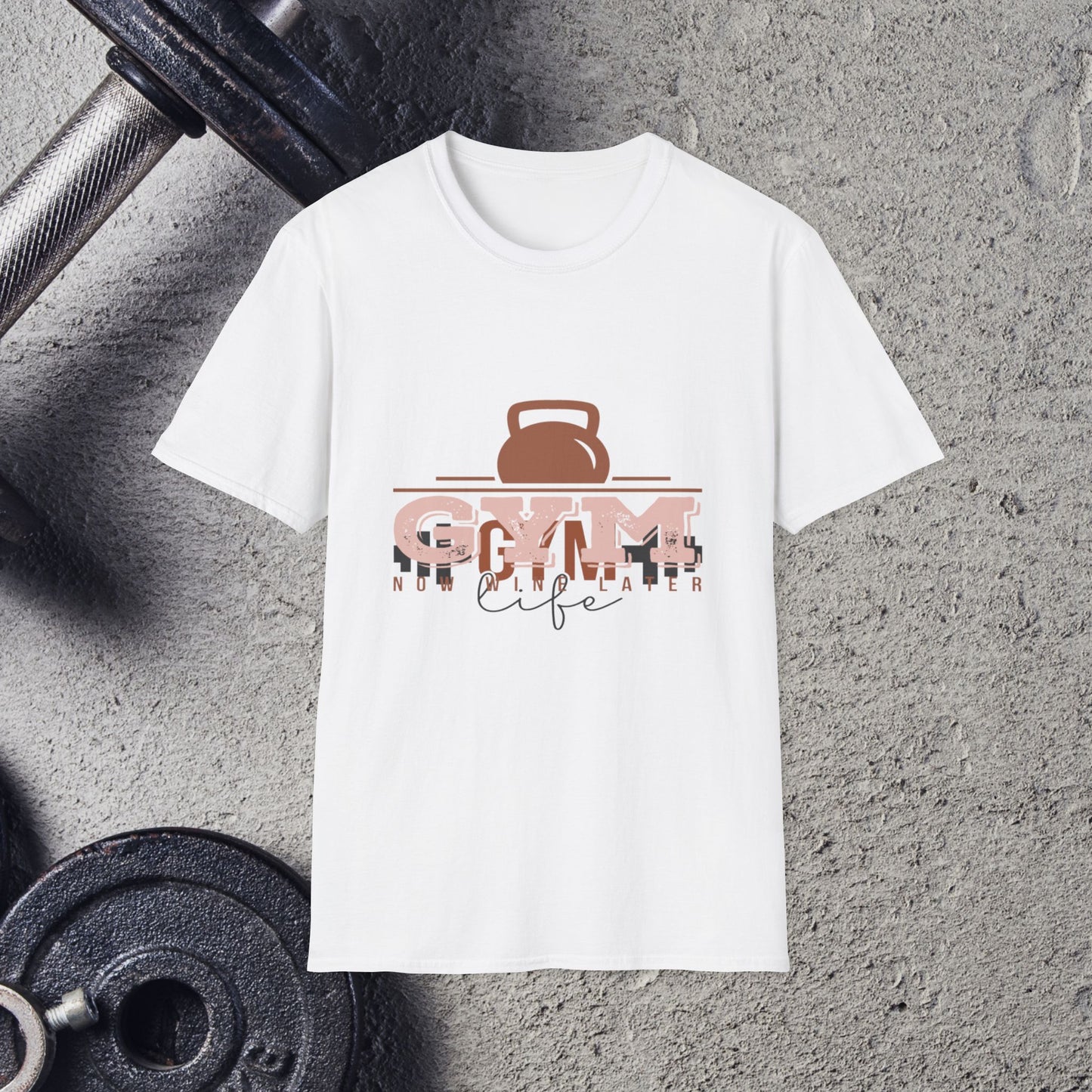 Gym Now Wine Later. T-Shirt