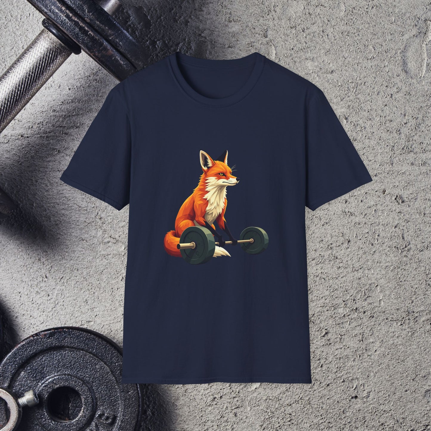Retro Fox. T-Shirt