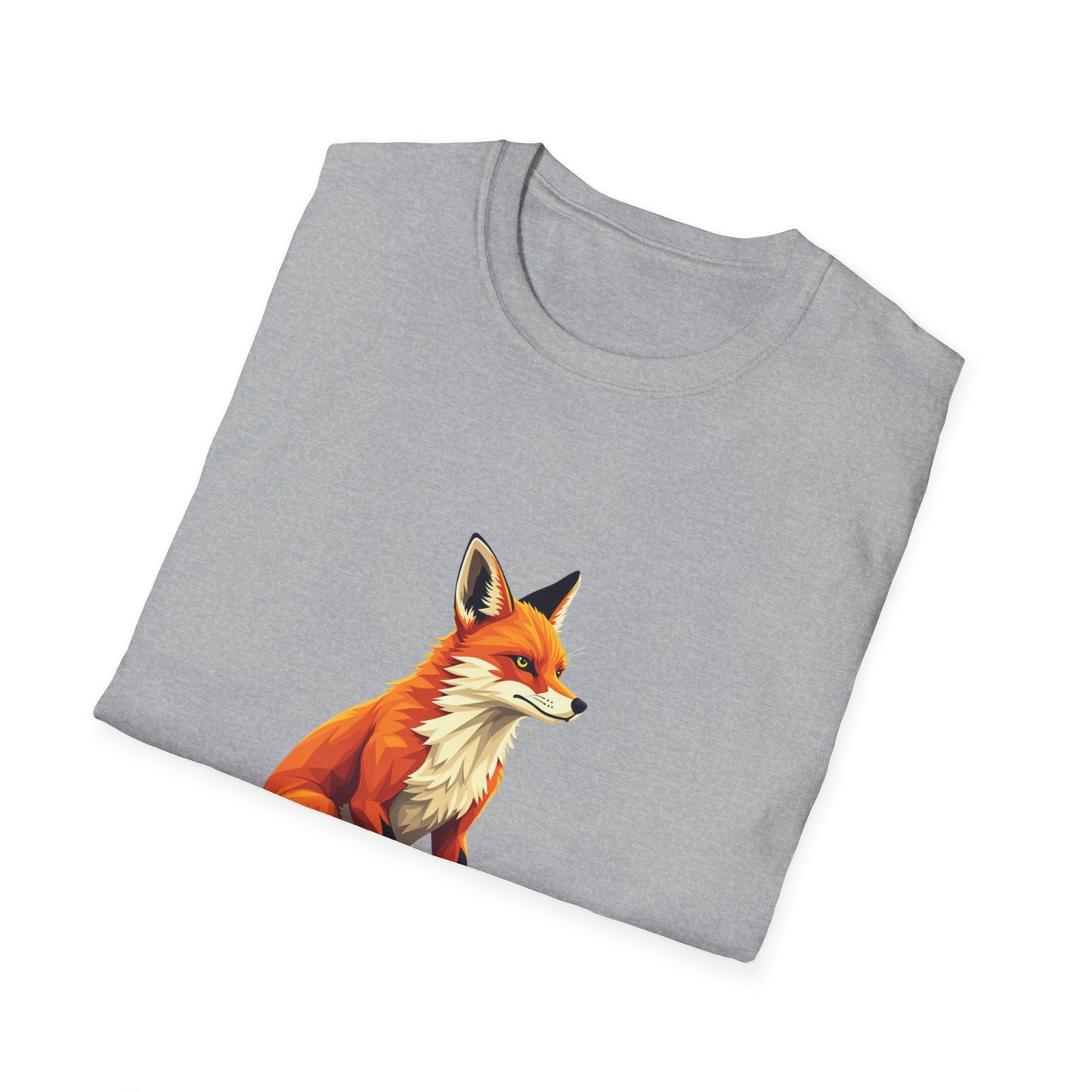 Retro Fox. T-Shirt