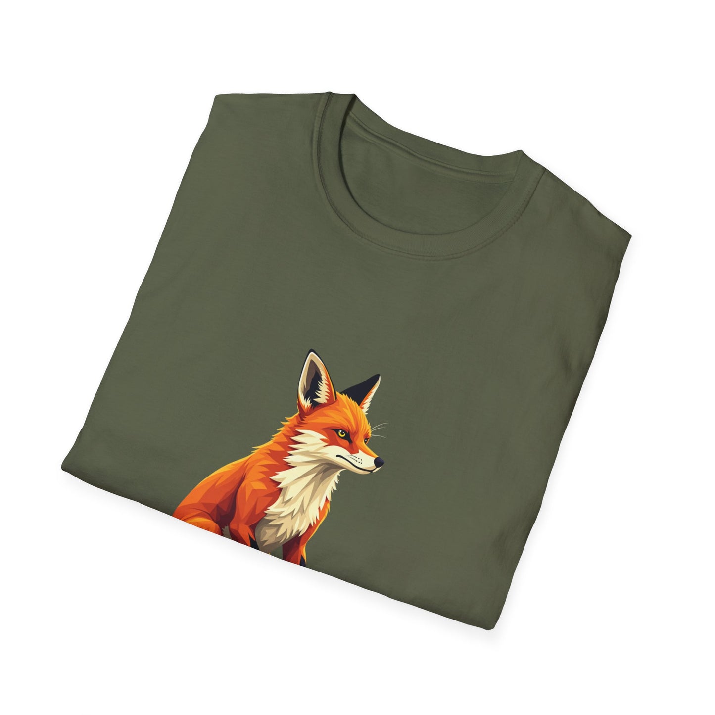 Retro Fox. T-Shirt