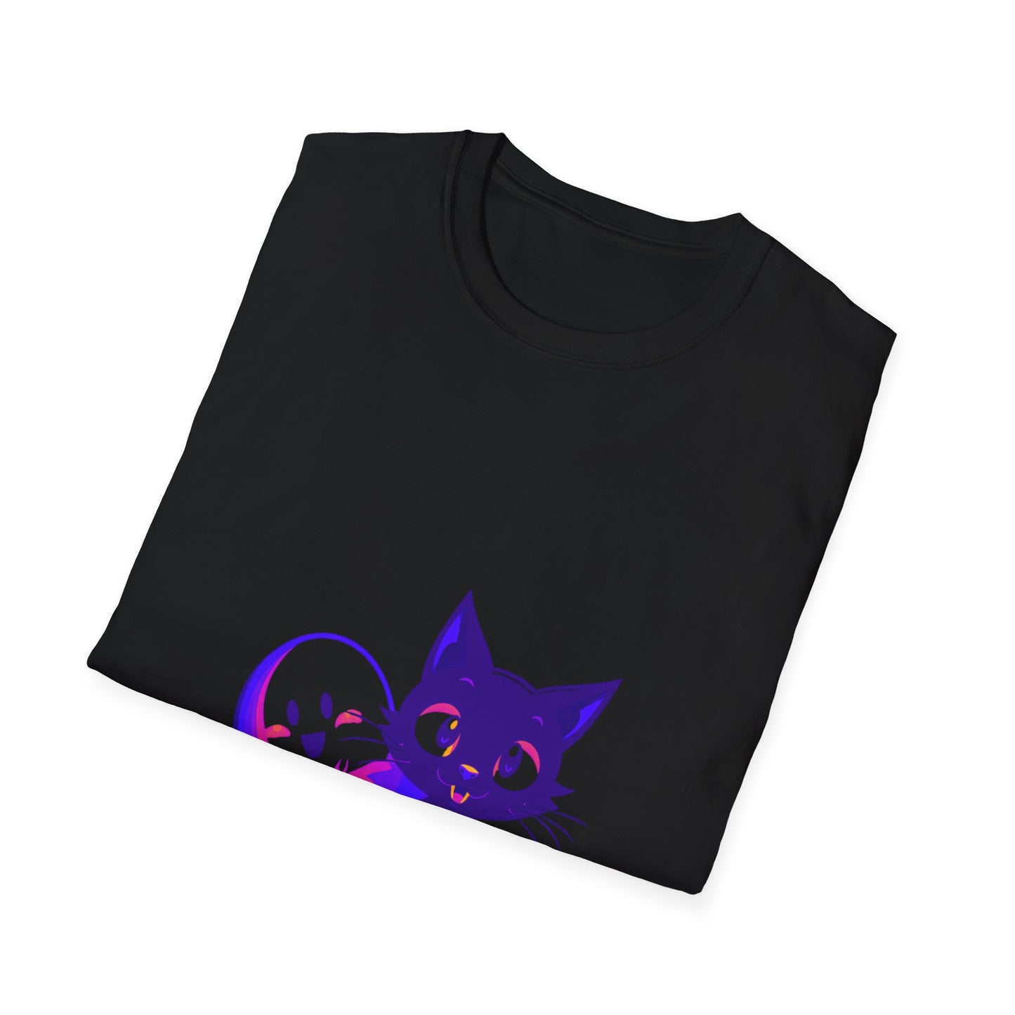 Midnight Whiskers. T-Shirt