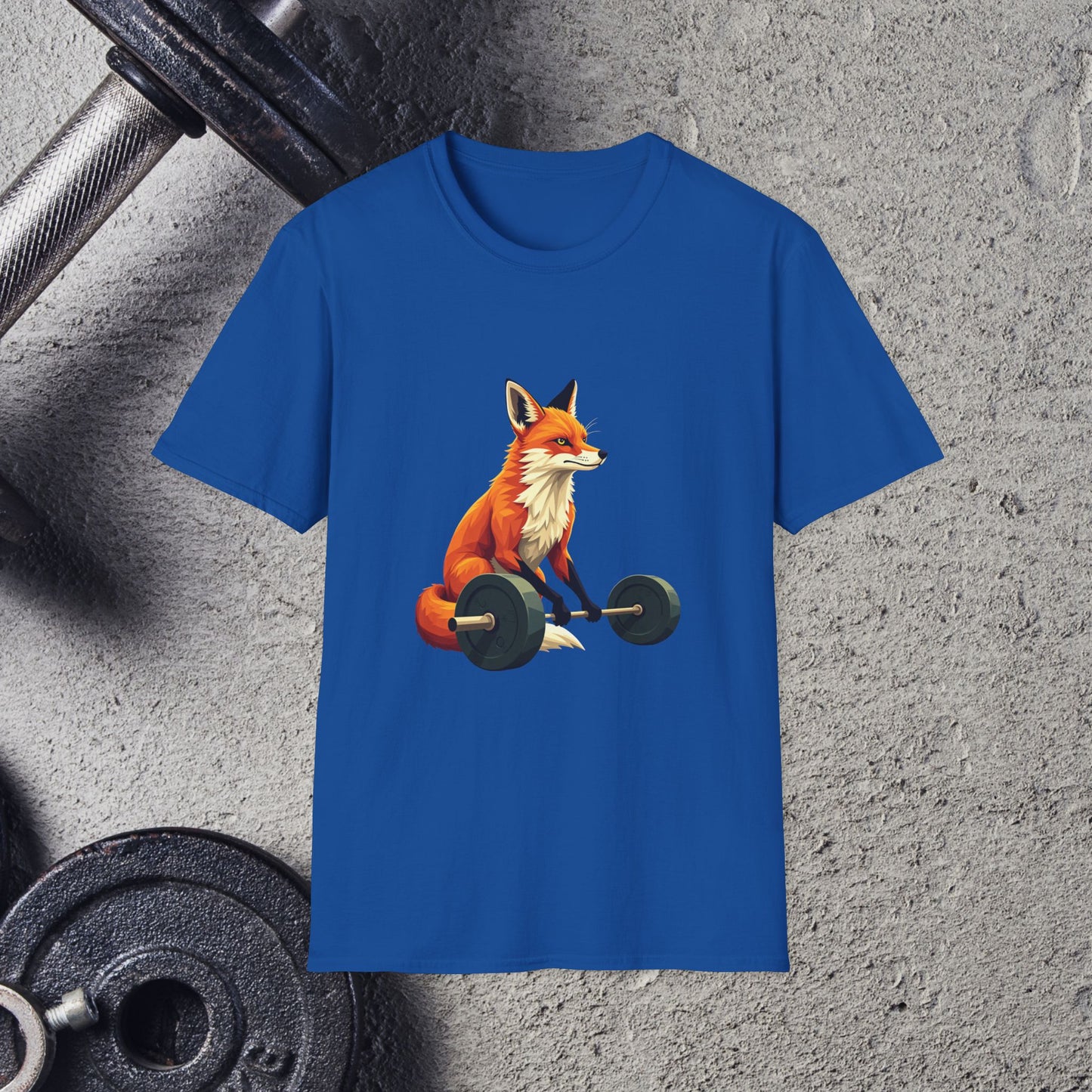 Retro Fox. T-Shirt