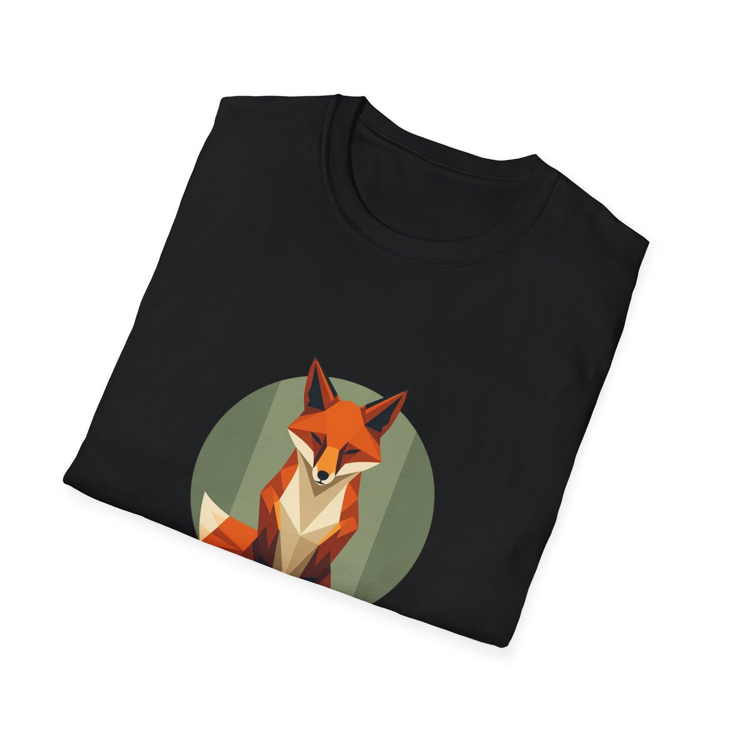 Meditating Fox.T-Shirt