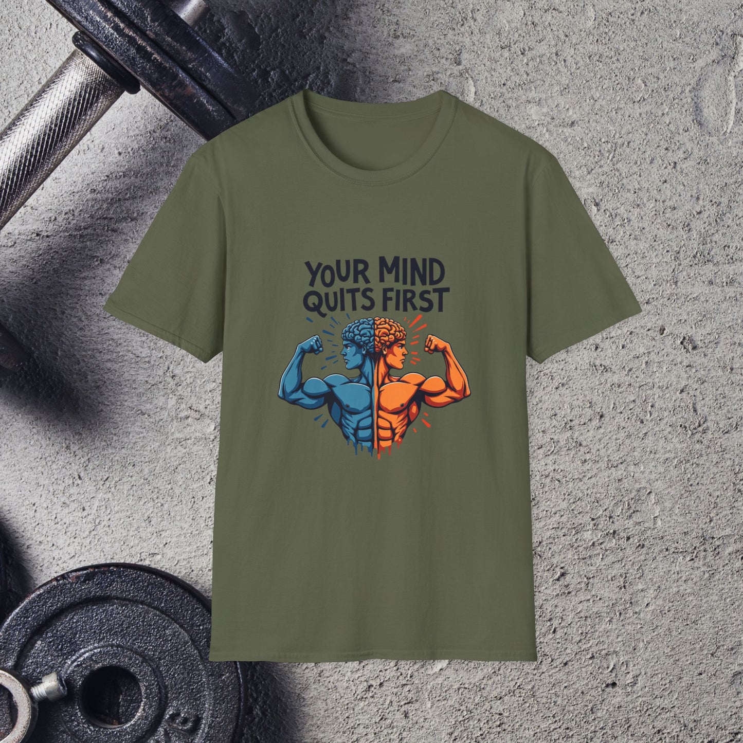 Mind Over Muscle. T-Shirt